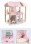 Preview: Großhandel B2B Kinderspielhaus Mini Spielzeugset Landhaus Puppenhaus aus Holz